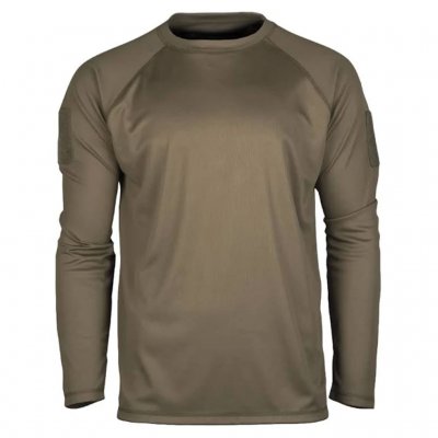 Mil-Tec-US-Taktisk-Quick-Dry-Långärmad-T-shirt--olive