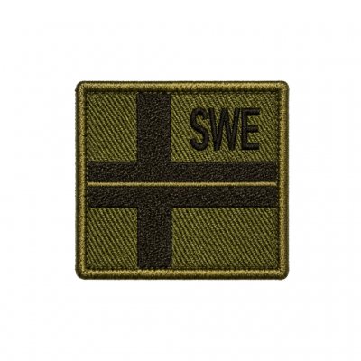 SWE Fabric Patch – Square – Olive