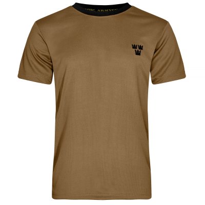 Tshirt quickdry coyote brun army gross