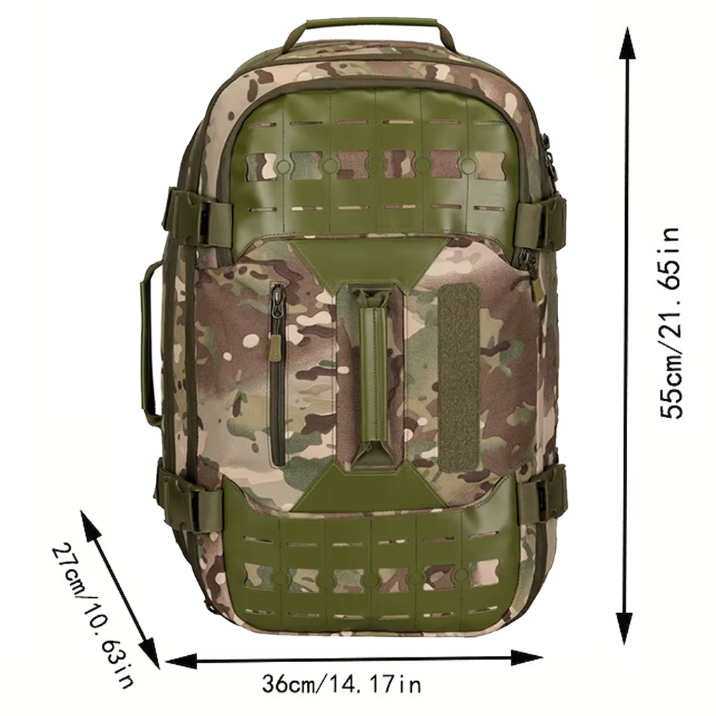 Nordic Army Protector Duffel Ryggs ck 55L MCCP Camo US Assault Nordic Army Protector Duffel Ryggs ck 55L MCCP Camo US Assault