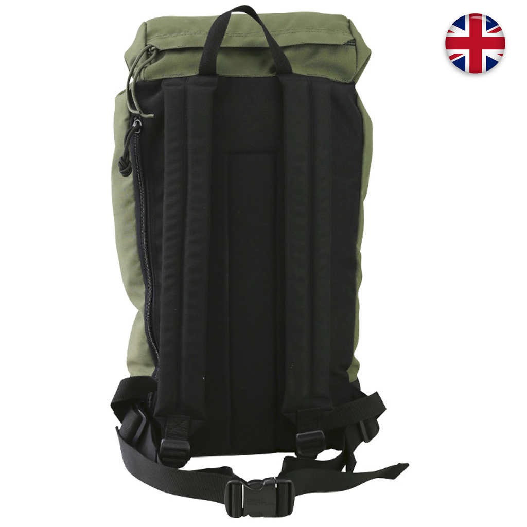 Miltec Kleine Rugzak 44x30x12 Cm | Nylon Dagelijkse Rugtas Met Veel Vakken
