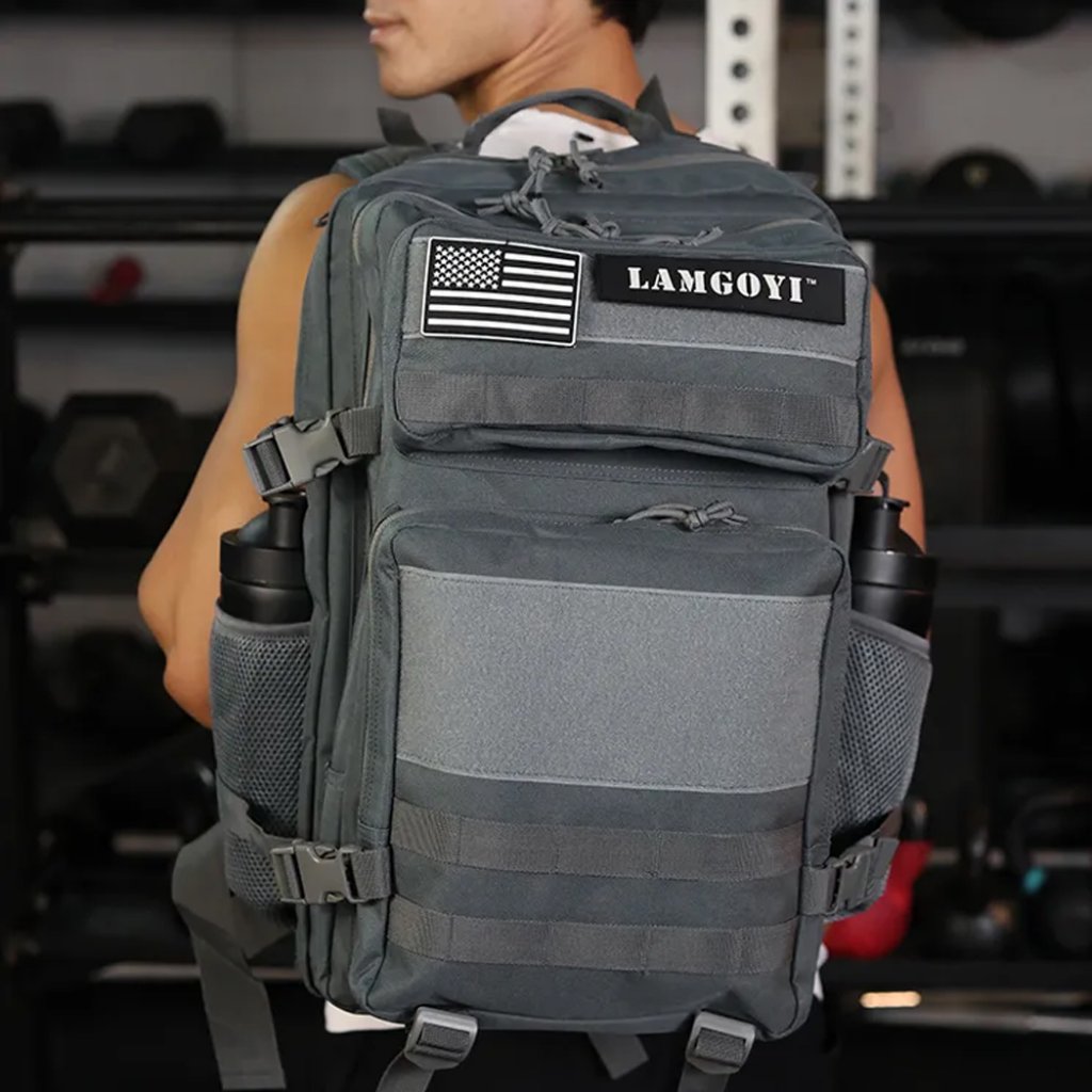 Nordic Army® Gym Backpack 45L - Gray - Backpack - Armygross.se